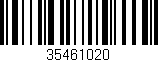 Código de barras (EAN, GTIN, SKU, ISBN): '35461020'