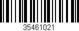 Código de barras (EAN, GTIN, SKU, ISBN): '35461021'