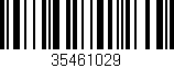 Código de barras (EAN, GTIN, SKU, ISBN): '35461029'
