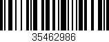 Código de barras (EAN, GTIN, SKU, ISBN): '35462986'