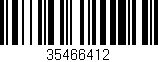 Código de barras (EAN, GTIN, SKU, ISBN): '35466412'