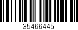 Código de barras (EAN, GTIN, SKU, ISBN): '35466445'