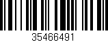 Código de barras (EAN, GTIN, SKU, ISBN): '35466491'
