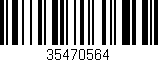 Código de barras (EAN, GTIN, SKU, ISBN): '35470564'