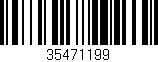 Código de barras (EAN, GTIN, SKU, ISBN): '35471199'