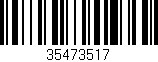 Código de barras (EAN, GTIN, SKU, ISBN): '35473517'