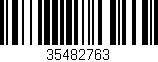 Código de barras (EAN, GTIN, SKU, ISBN): '35482763'