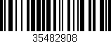 Código de barras (EAN, GTIN, SKU, ISBN): '35482908'
