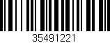 Código de barras (EAN, GTIN, SKU, ISBN): '35491221'