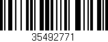Código de barras (EAN, GTIN, SKU, ISBN): '35492771'