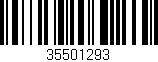 Código de barras (EAN, GTIN, SKU, ISBN): '35501293'