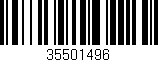 Código de barras (EAN, GTIN, SKU, ISBN): '35501496'