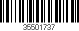 Código de barras (EAN, GTIN, SKU, ISBN): '35501737'