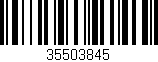 Código de barras (EAN, GTIN, SKU, ISBN): '35503845'