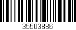 Código de barras (EAN, GTIN, SKU, ISBN): '35503886'