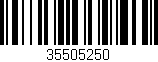 Código de barras (EAN, GTIN, SKU, ISBN): '35505250'