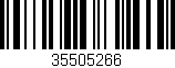 Código de barras (EAN, GTIN, SKU, ISBN): '35505266'