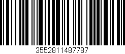 Código de barras (EAN, GTIN, SKU, ISBN): '3552811487787'