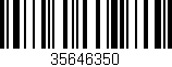 Código de barras (EAN, GTIN, SKU, ISBN): '35646350'
