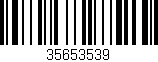 Código de barras (EAN, GTIN, SKU, ISBN): '35653539'