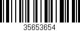 Código de barras (EAN, GTIN, SKU, ISBN): '35653654'