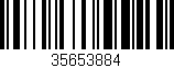 Código de barras (EAN, GTIN, SKU, ISBN): '35653884'
