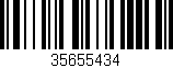 Código de barras (EAN, GTIN, SKU, ISBN): '35655434'