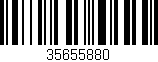 Código de barras (EAN, GTIN, SKU, ISBN): '35655880'