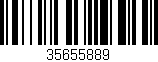 Código de barras (EAN, GTIN, SKU, ISBN): '35655889'