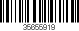 Código de barras (EAN, GTIN, SKU, ISBN): '35655919'
