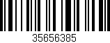 Código de barras (EAN, GTIN, SKU, ISBN): '35656385'