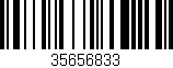 Código de barras (EAN, GTIN, SKU, ISBN): '35656833'