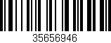 Código de barras (EAN, GTIN, SKU, ISBN): '35656946'