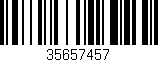 Código de barras (EAN, GTIN, SKU, ISBN): '35657457'