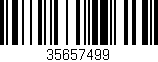 Código de barras (EAN, GTIN, SKU, ISBN): '35657499'