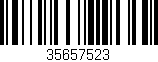 Código de barras (EAN, GTIN, SKU, ISBN): '35657523'