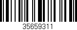 Código de barras (EAN, GTIN, SKU, ISBN): '35659311'