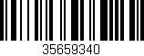Código de barras (EAN, GTIN, SKU, ISBN): '35659340'