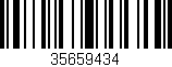 Código de barras (EAN, GTIN, SKU, ISBN): '35659434'