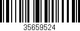 Código de barras (EAN, GTIN, SKU, ISBN): '35659524'