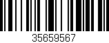 Código de barras (EAN, GTIN, SKU, ISBN): '35659567'