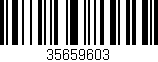 Código de barras (EAN, GTIN, SKU, ISBN): '35659603'