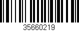 Código de barras (EAN, GTIN, SKU, ISBN): '35660219'