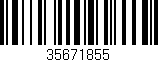 Código de barras (EAN, GTIN, SKU, ISBN): '35671855'