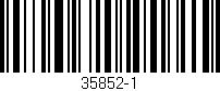 Código de barras (EAN, GTIN, SKU, ISBN): '35852-1'