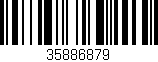 Código de barras (EAN, GTIN, SKU, ISBN): '35886879'