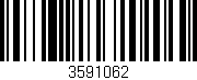 Código de barras (EAN, GTIN, SKU, ISBN): '3591062'