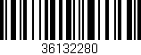 Código de barras (EAN, GTIN, SKU, ISBN): '36132280'