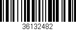 Código de barras (EAN, GTIN, SKU, ISBN): '36132482'