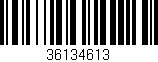 Código de barras (EAN, GTIN, SKU, ISBN): '36134613'